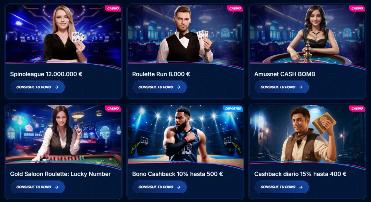 Boomerang Bet Casino Promociones y Bonos Deportivos